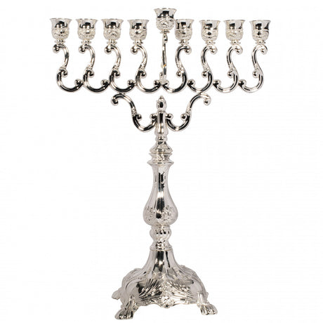 Silver Plated 17.5" Menorah