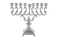 Menorah Silver Plated Fligree