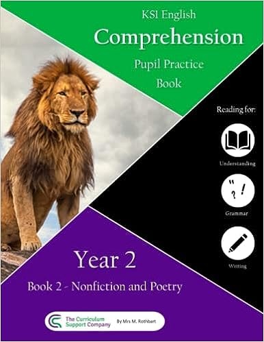 KSI Comprehension Pupil Practice Book - Year 2 Nonfiction and Poetry