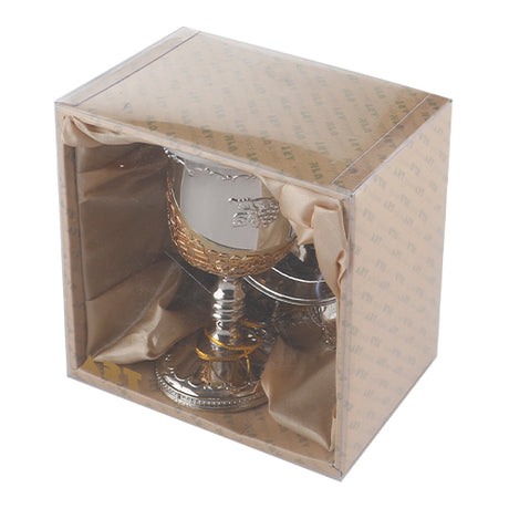 NICKEL KIDDUSH CUP 13 CM contain 100ml / 3.4oz