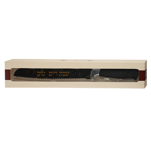 Printed Challah Knife 34 cm - "Shabbat and Holidays"