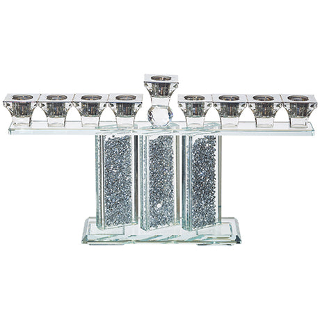 Crystal Elegant Hanukkiah 20x37 cm