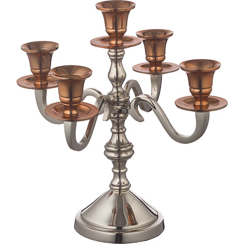 Aluminum Candlesticks 5 Brenches, 26 cm