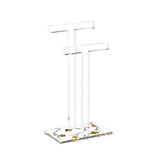 Golden Branch 'T' Towel Stand