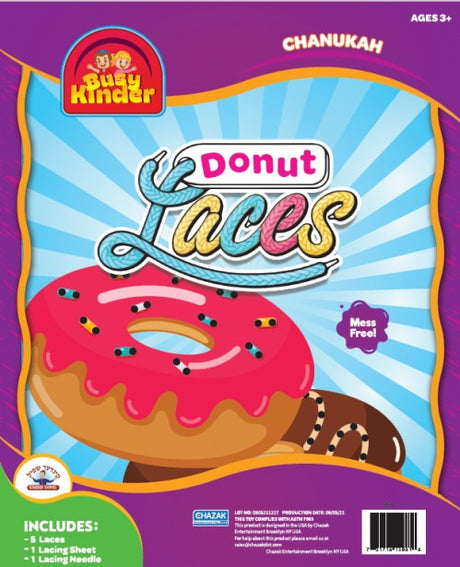 Chanukah Donut Laces