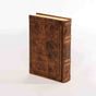 הגדה כל בו המבואר - מאירות Antique leather Tan Brown Insert crown