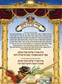 Laminated Poster 20" x 28"- Netilat Lulav # 1
