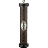 Ashkenaz Wood Megilah Case with Plaque Size 39cm/15.3"