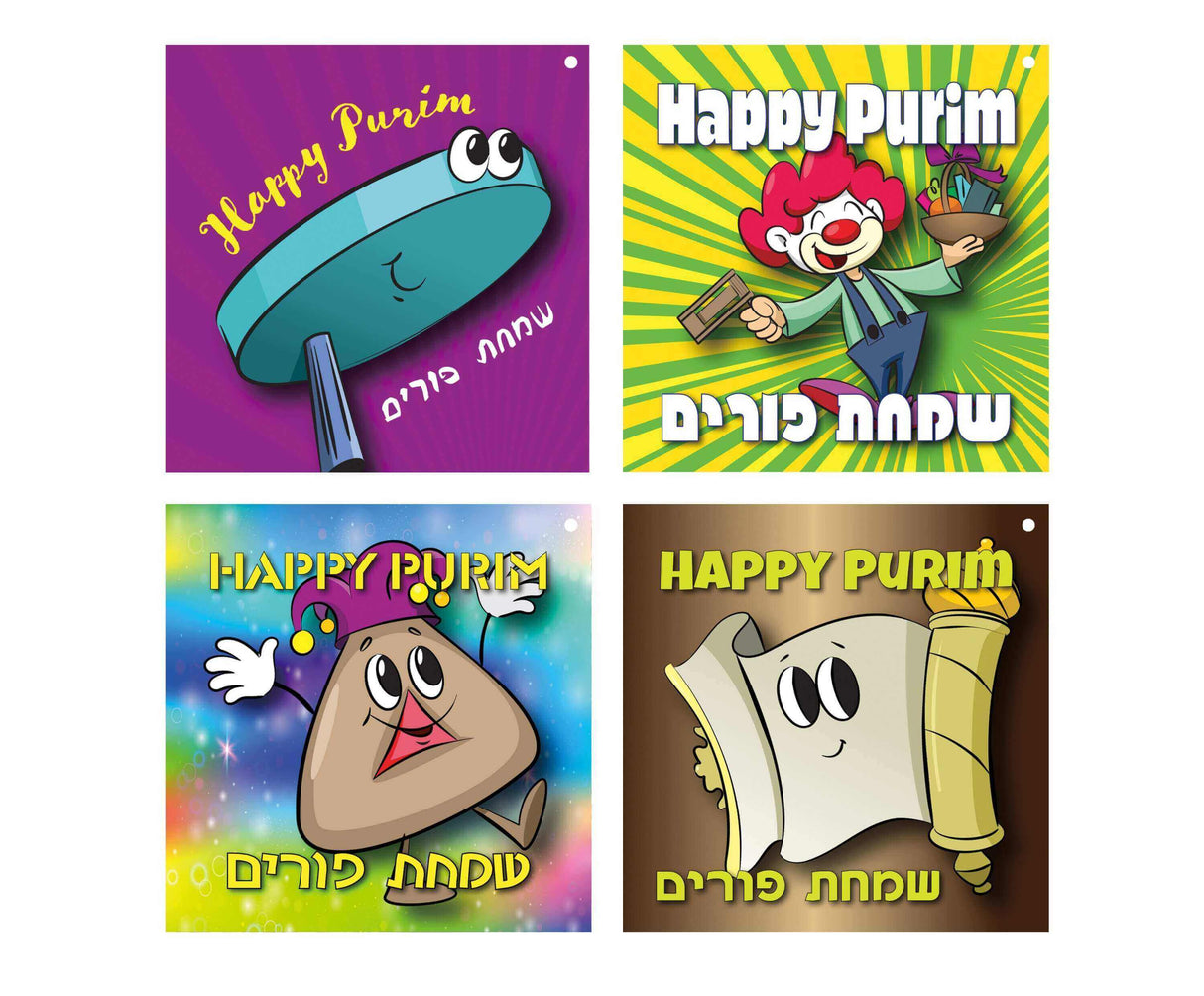Gift Tags - 4 designs 4 of each design in a pack