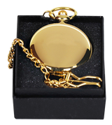 Gold Pocket Watch With Chain Alef Beth