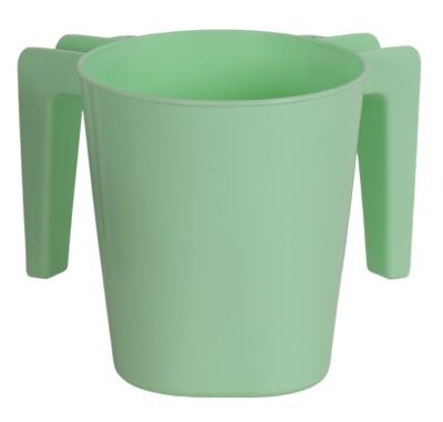 Plastic Washing Cup Pastel Green
