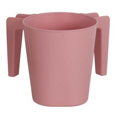 Plastic Washing Cup Pastel Pink