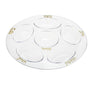 Plastic Disposble Seder Plate