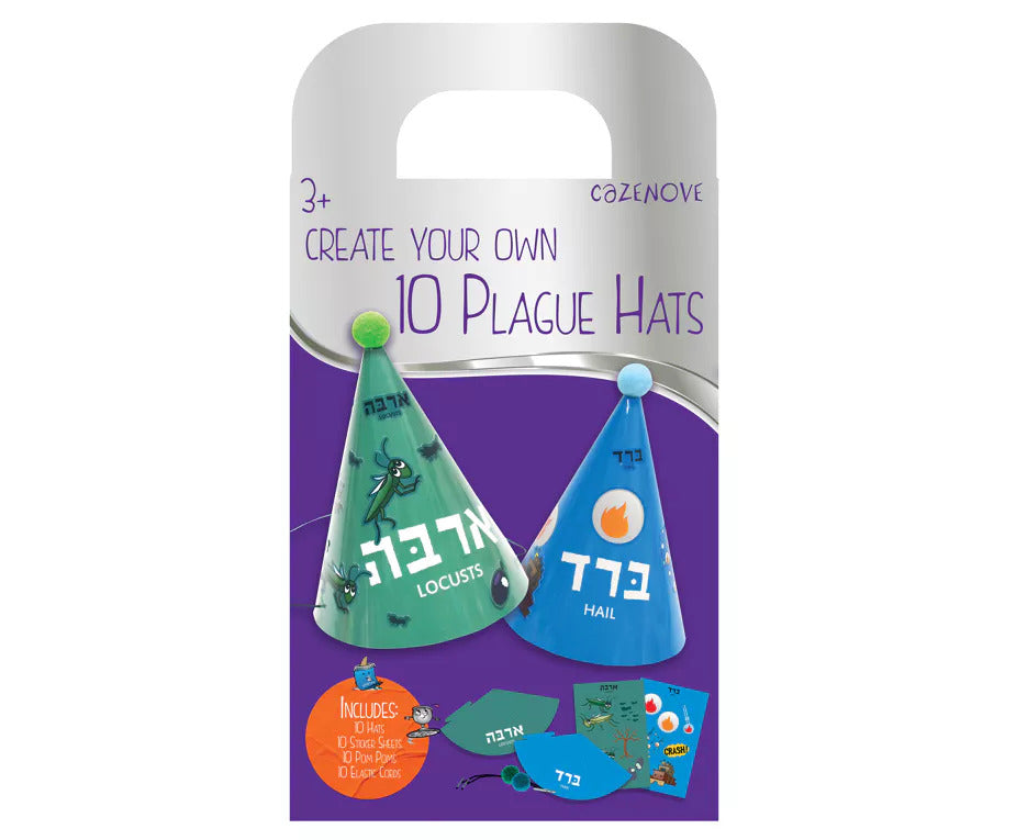 Passover 10 Plagues Hats