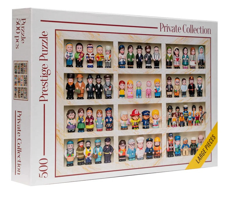 Jigsaw Puzzle: Mentchies / Little Figures (500 Pcs.)