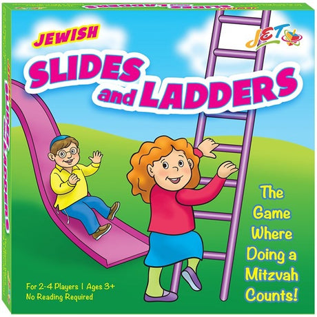 Jewish Slides & Ladders Boardgame