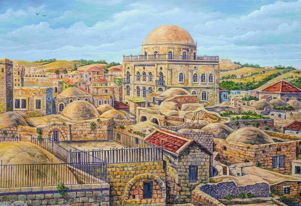 Jigsaw Puzzle: Rooftop of Yerushalayim (1000 Pcs.)