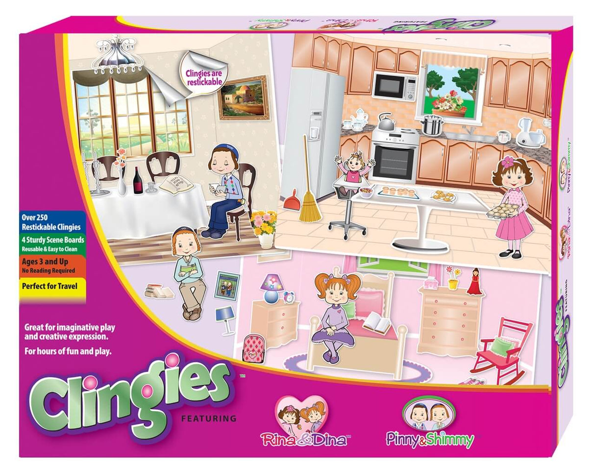 Clingies Re-usable Stickers and Boards