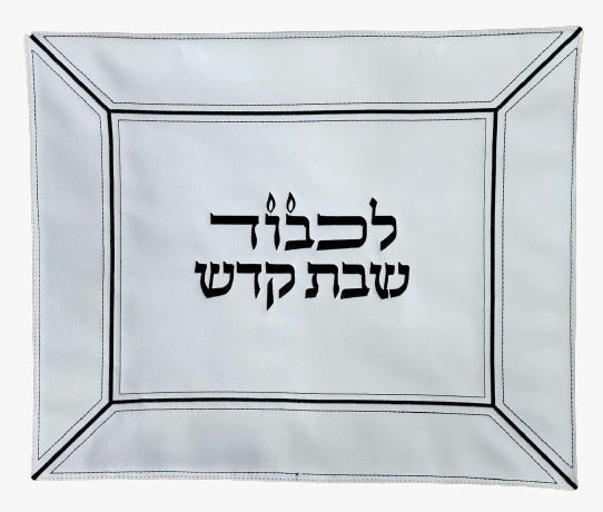 Challa Cover - Leather Black lines