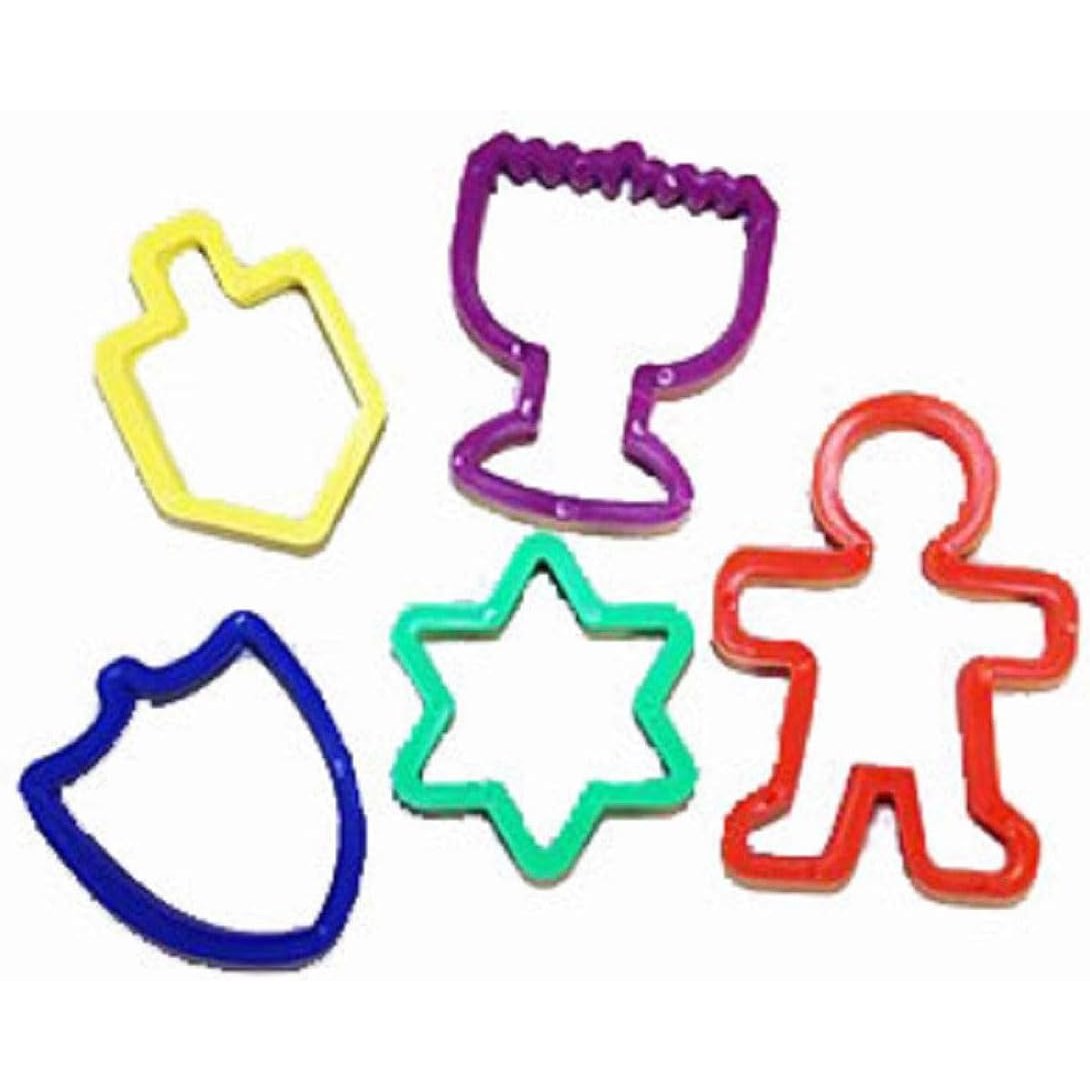 Chanukah Cookie Cutters - 5 Shaped Cutters