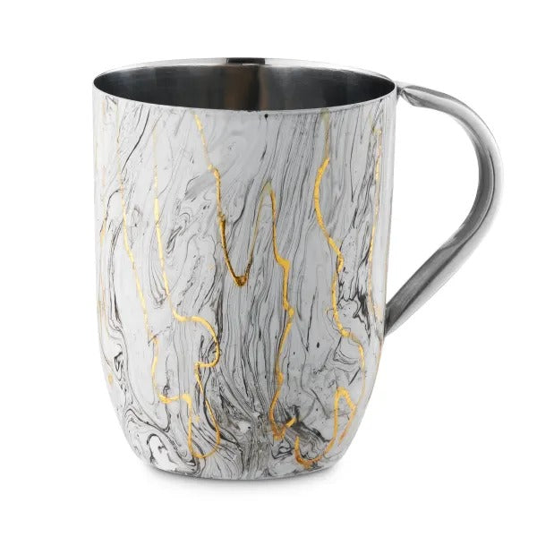 Washing Cup Gold Marbel