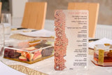 HONEYCOMB SIMANIM CARD - GOLD - English