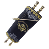 Kids Sefer Torah Scroll With A Yad And Plastic Cover