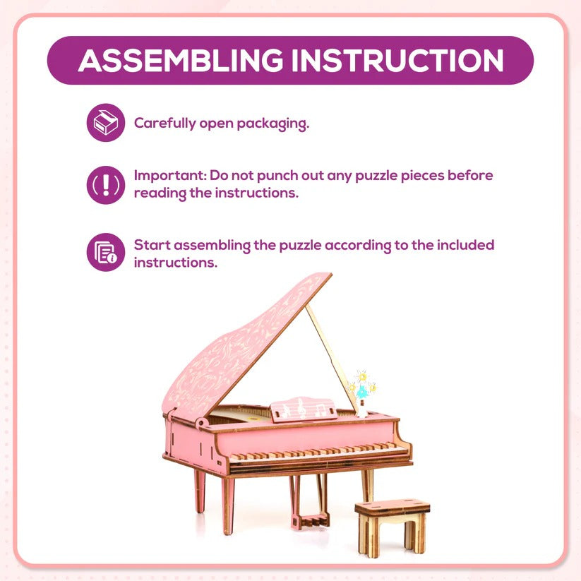 3d Piano Puzzle