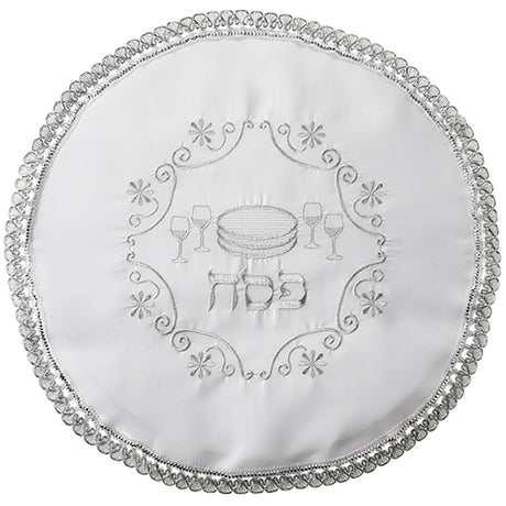 SATIN PASSOVER COVER 47 CM, WITH EMBROIDERY
