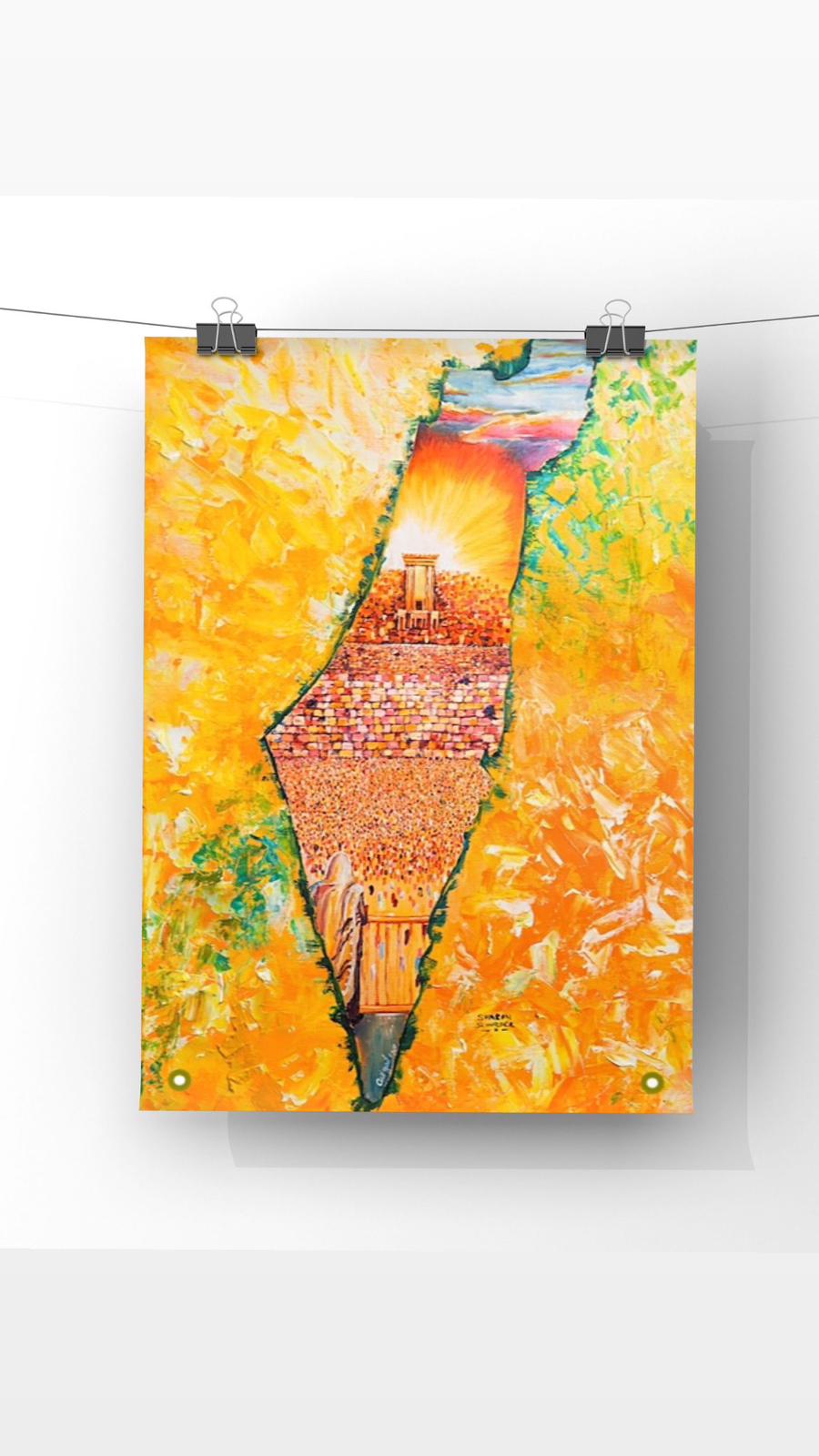 Vinyl Painting Poster Bais hamikdosh Small
