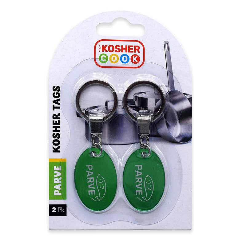 The Kosher Cook Green Parve Kosher Tags
