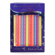 Premium Hanukkah Candles, Multicolour Dreidel Art, 45 Pack, 14cm