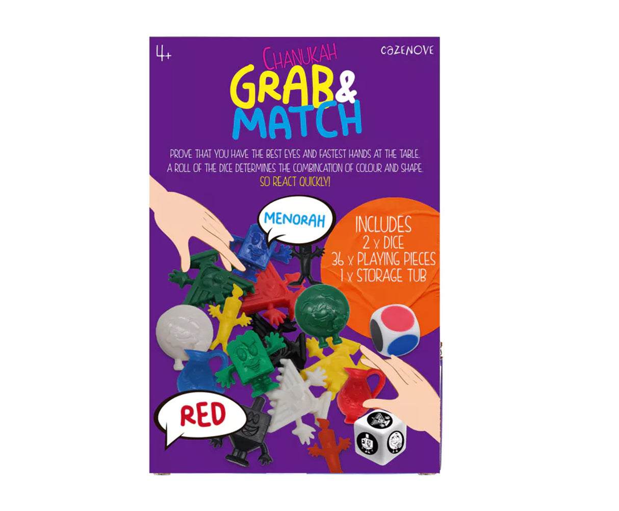 Chanukah Grab & Match Game