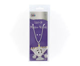 Light Up Menorah Necklace