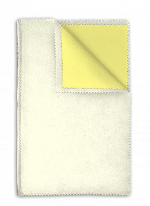 Ner Mitzvah  Reusable 2-ply Heavy Duty Silver Polishing Cloth - 1pc