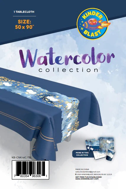 Chanukah "Watercolor" Table Collection (set for 10)
