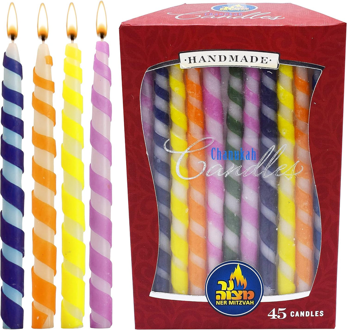 Chanukah Candles Spiral