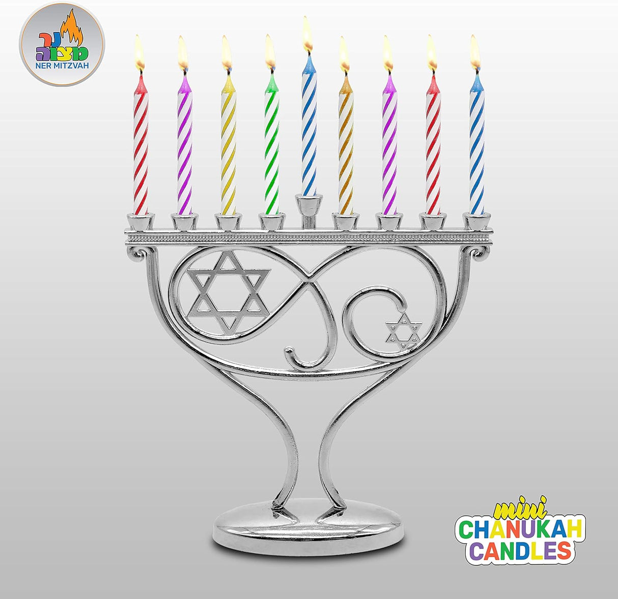 Ner Mitzvah  Mini Chanukah Candles