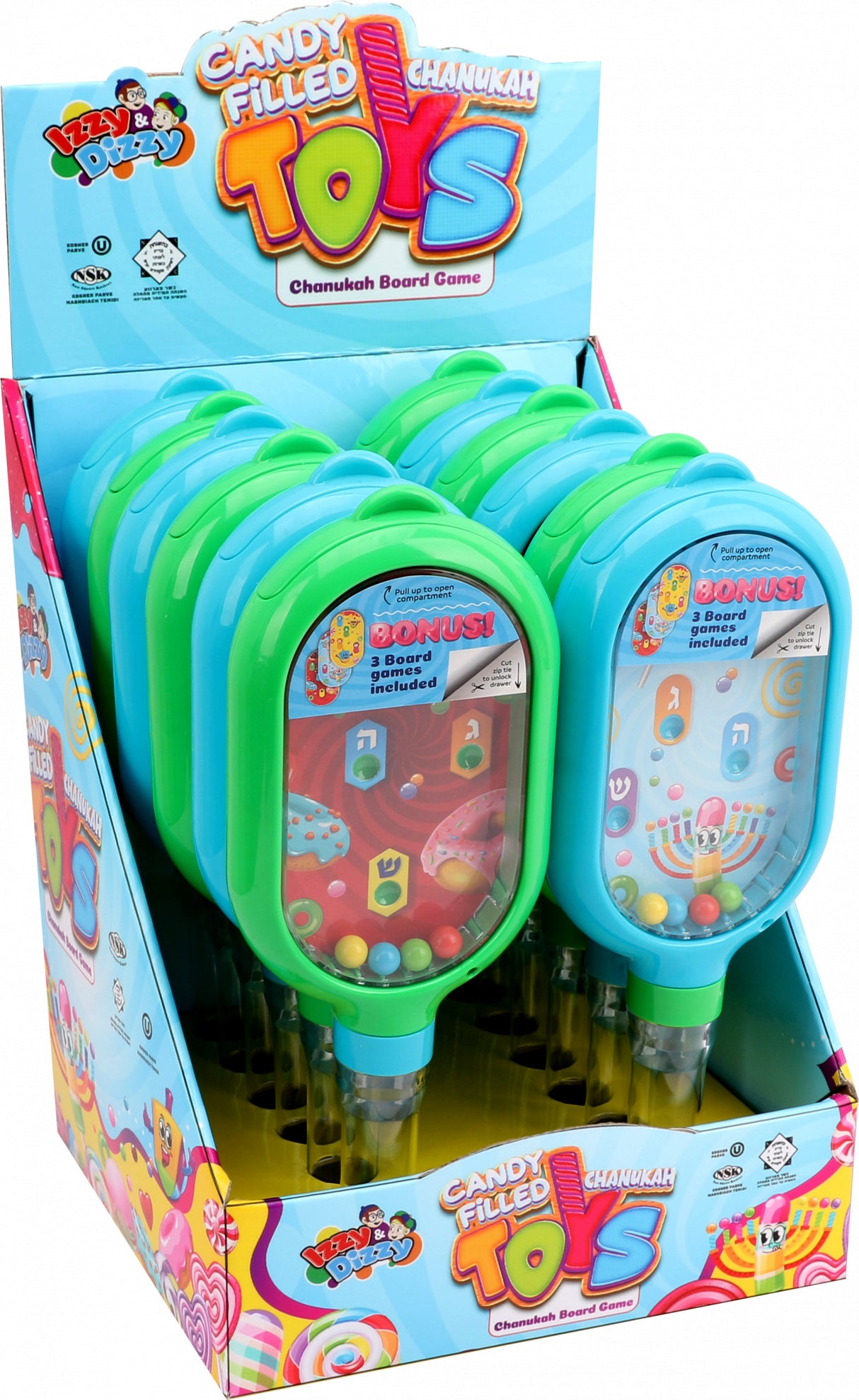 Candy Filled Chanukah Board Game