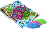 Izzy & Dizzy Chanukah Glitter Art