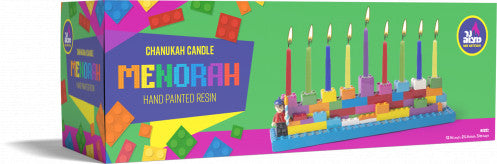 Menorah Lego - Resin