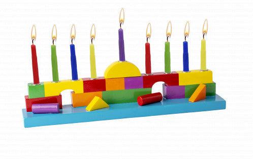 Resin Menorah - Shapes