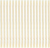 er Mitzvah Natural Smokeless Cotton Wicks – 50 Count (Approx.) 39 Ply Thin for Oil Cup Candle – Replacement Wicks