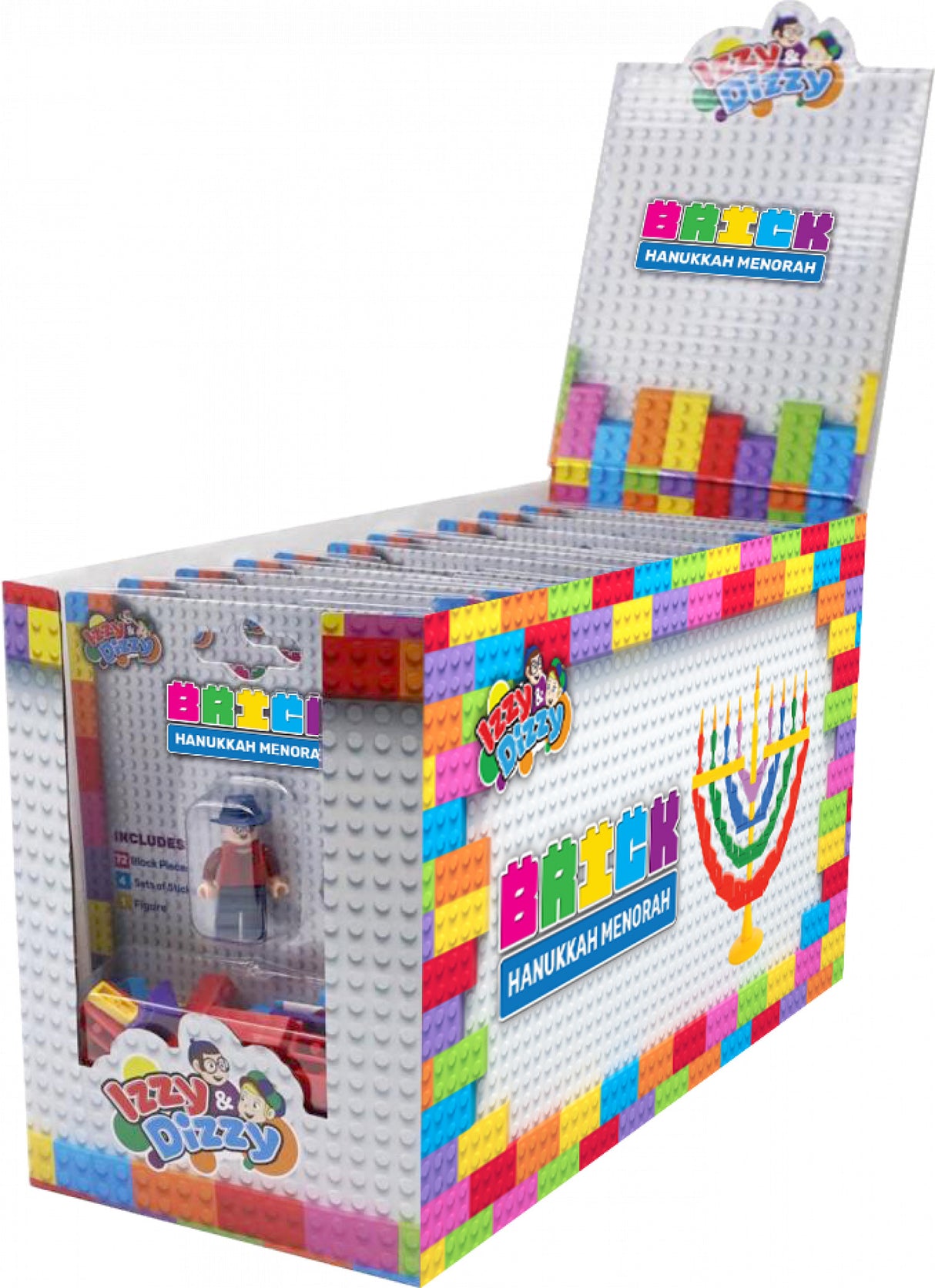Chanukah Menorah Bricks Set