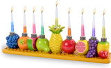 Chanuka Candle Menorah - Fruits