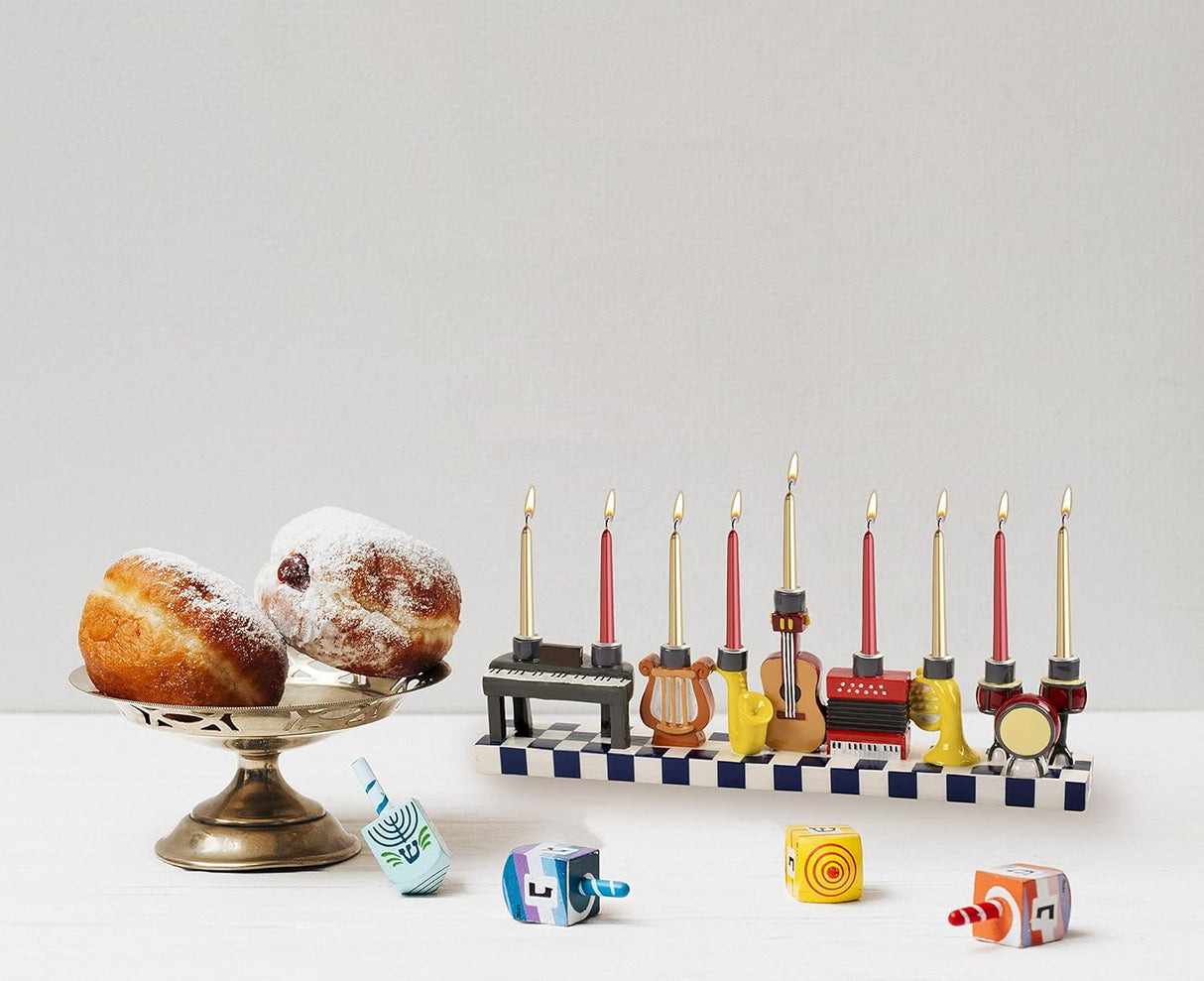 Chanuka Candle Menorah - Musical Instruments
