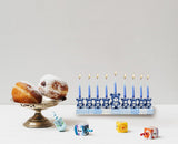 Resin Menorah - Teddy bear