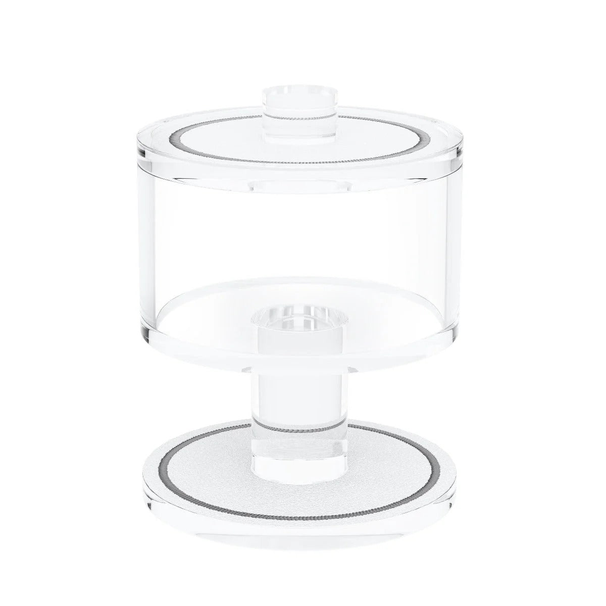 Leatherite Salt Holder - SILVER