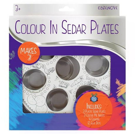 Colour Your Own Seder Plate