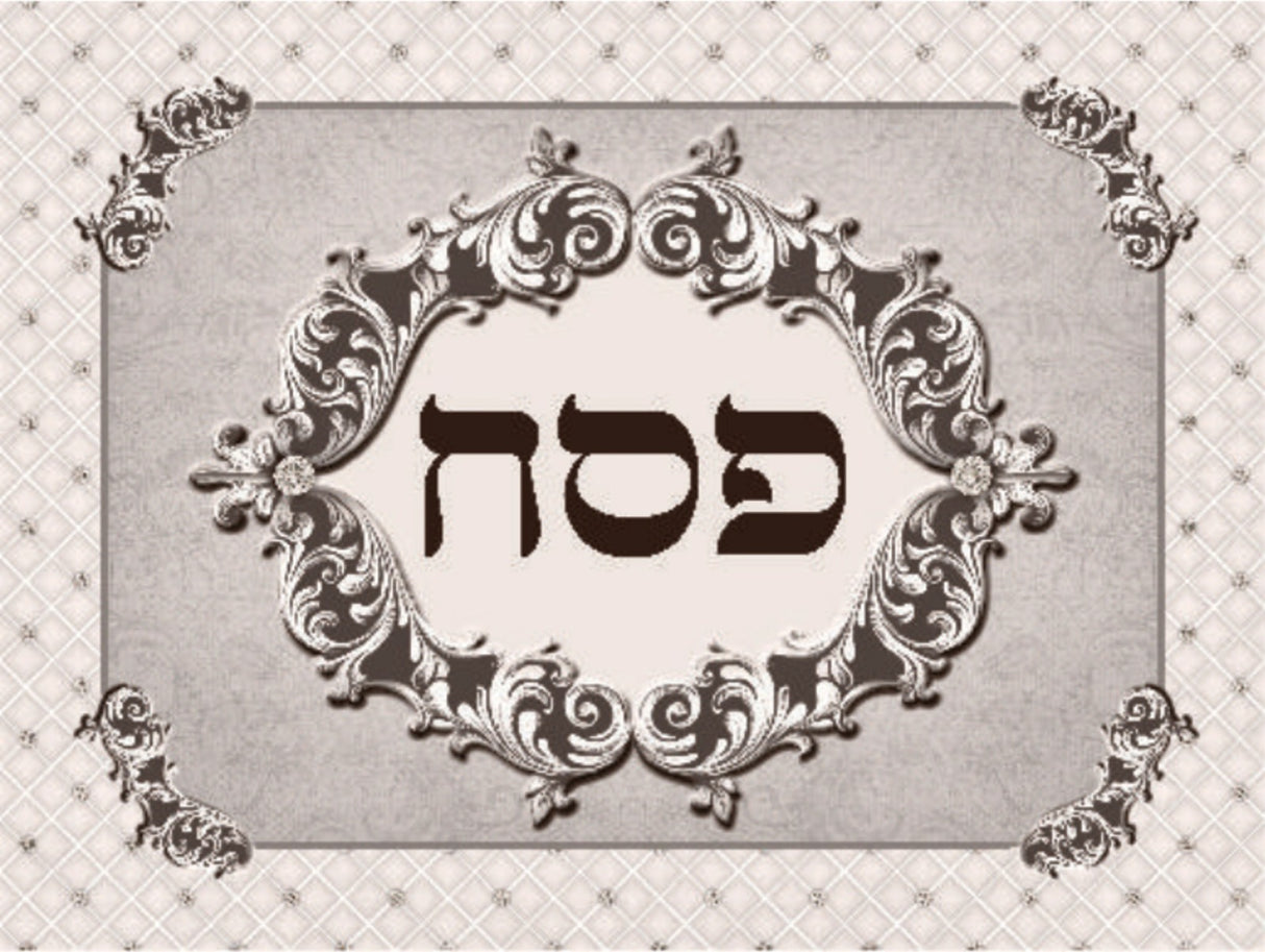 Pillow Cover For Pesach Printed on Satin